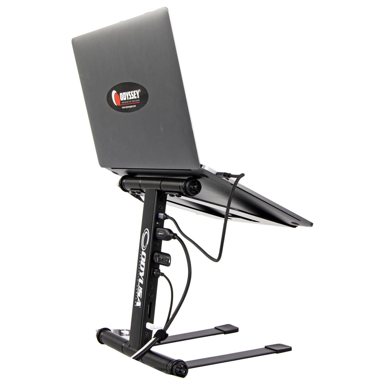 Odyssey LSTAND360PH Smart Laptop Stand with Media Hub - Hollywood DJ