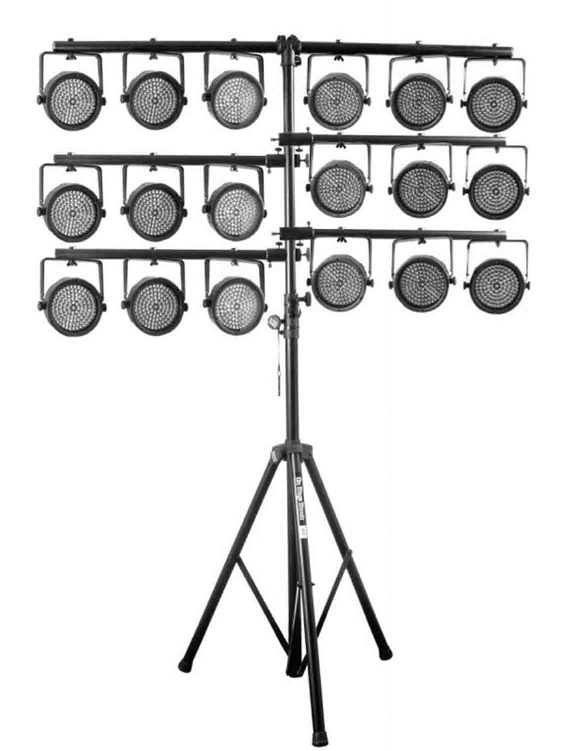 OnStage LSA7700P U-mount Lighting Stand Accessory Arms - Black - Hollywood DJ