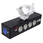 ProX X-PWCX4 BOX Power Center Four-Way Spitter for Indoor Power Connector - Hollywood DJ