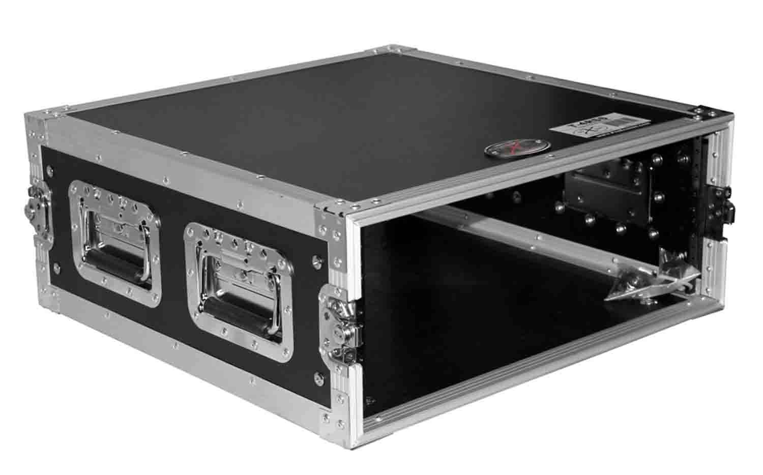ProX T-6MRLT 6U Rack x 10U Top Mixer DJ Combo Flight Case with Laptop Shelf - Hollywood DJ