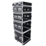 ProX T-4RSS 4U Space Amp Rack Mount ATA Style Flight Case - 19 Inch Depth by ProX Cases