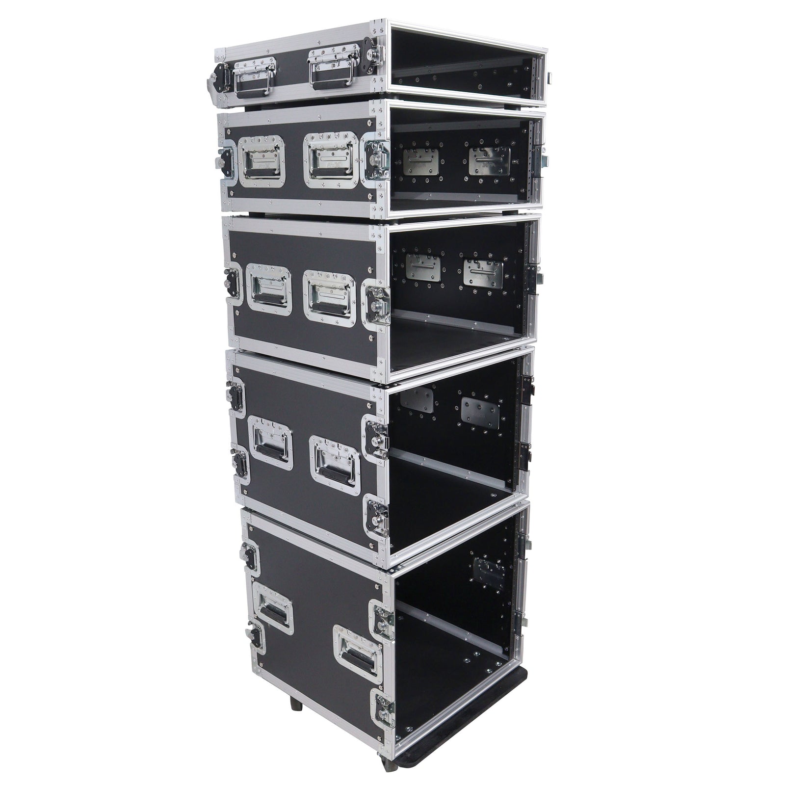 ProX T-4RSS 4U Space Amp Rack Mount ATA Style Flight Case - 19 Inch Depth by ProX Cases