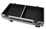 ProX X-RCF-ST15SMA Flight Case for Two RCF ST 15-SMA Stage Monitors with 4 Inch Casters - Hollywood DJ