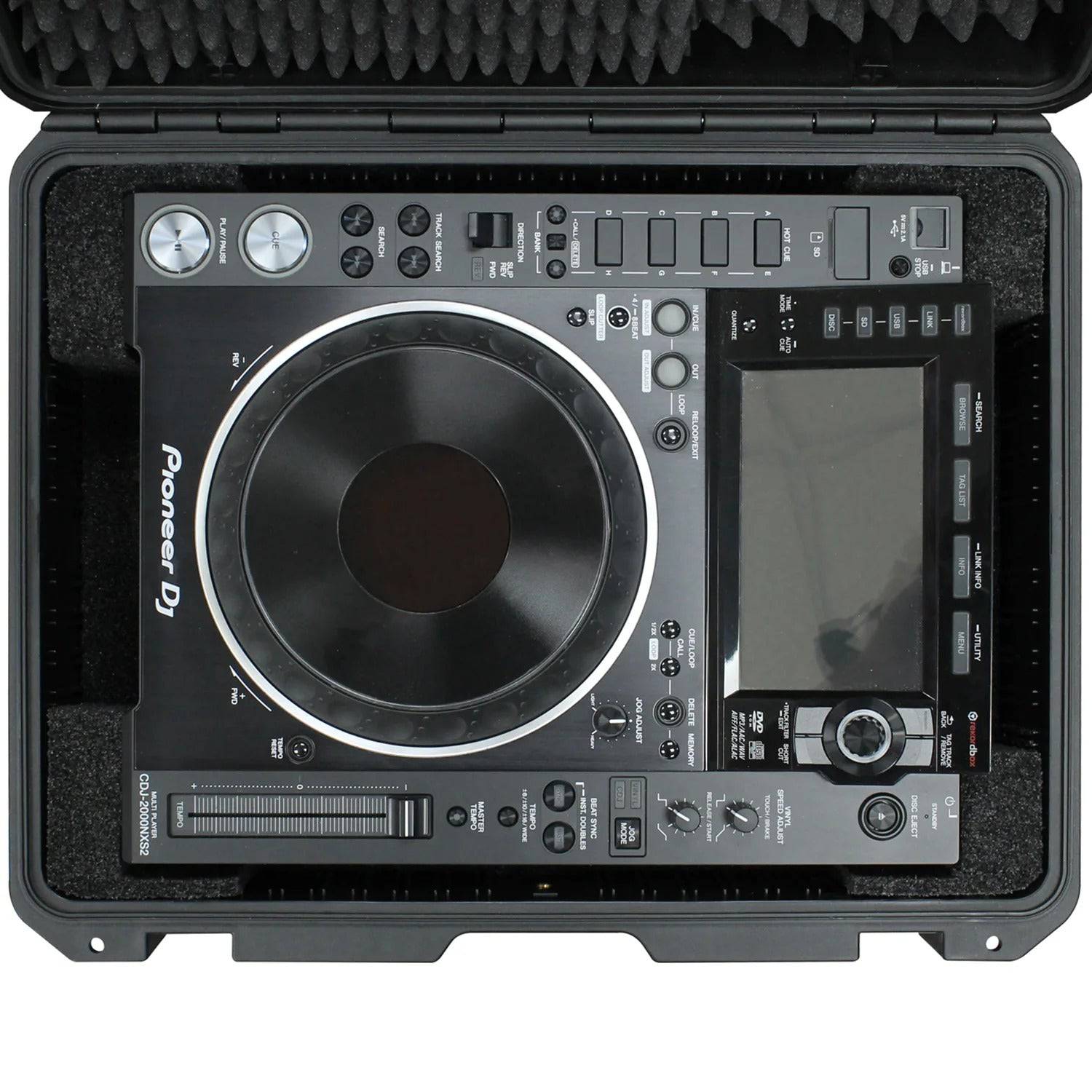Odyssey VUCDJ2000NXS2, Pioneer CDJ-2000NXS2 Media Player Dustproof And Watertight Carrying Case - Hollywood DJ