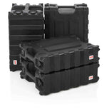 Gator Cases G-PRO-6U-13, 6U Deep Molded Audio Rack Case - 13 Inch - Hollywood DJ