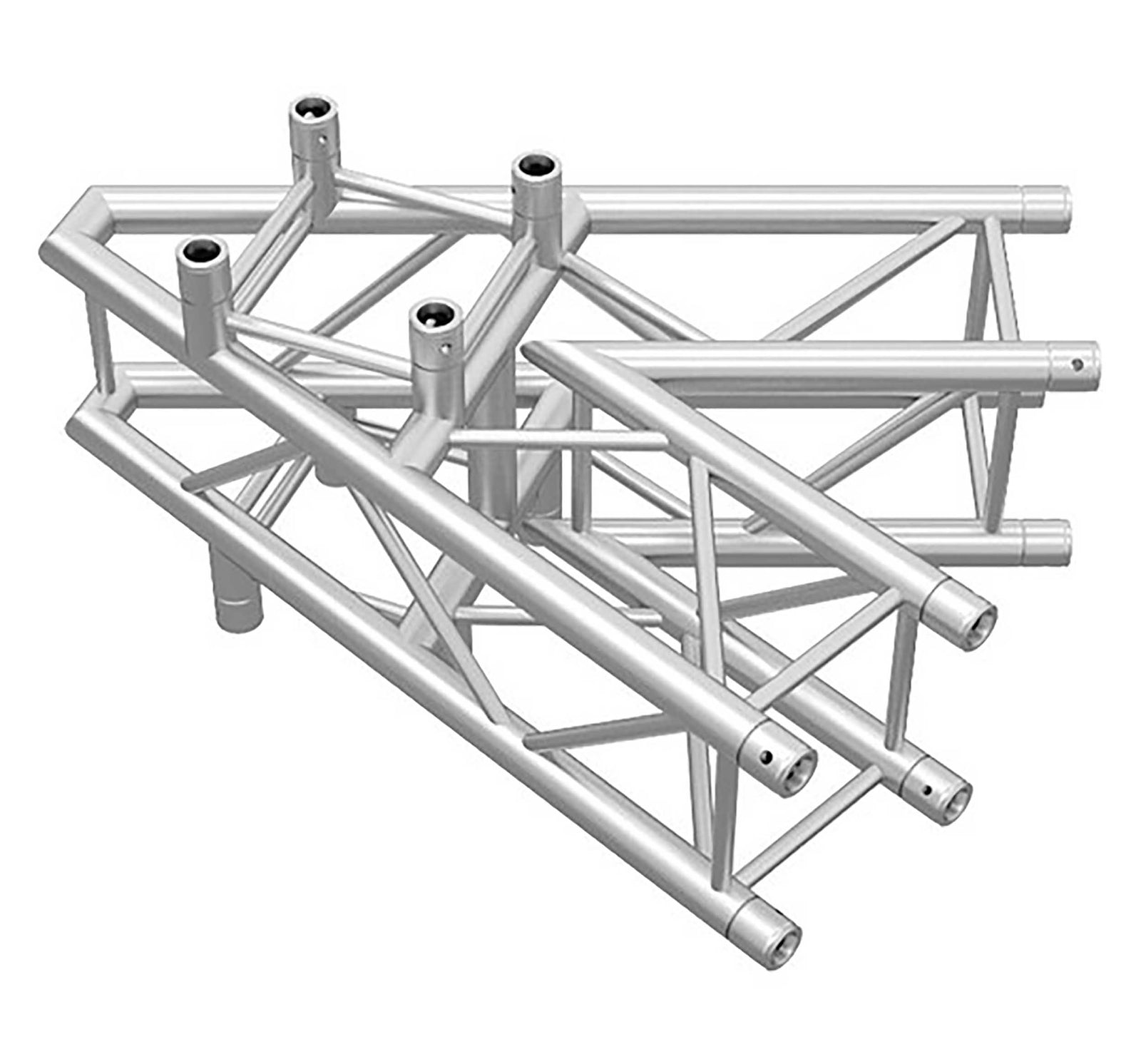 Global Truss SQ-4120-4W, Four Way 60 Degree Corner Truss - Hollywood DJ