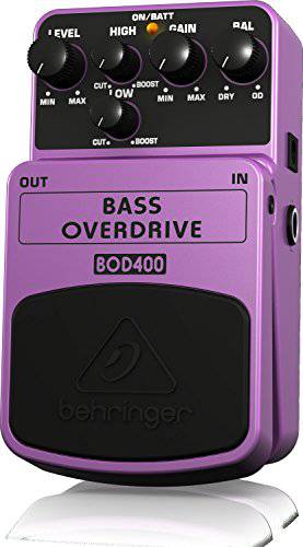 Behringer BOD400 Tube-Sound Overdrive Pedal - Hollywood DJ