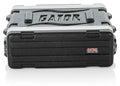 Gator Cases GR-3S Shallow Molded 3U Audio Rack Case 14.25″ Deep - Hollywood DJ