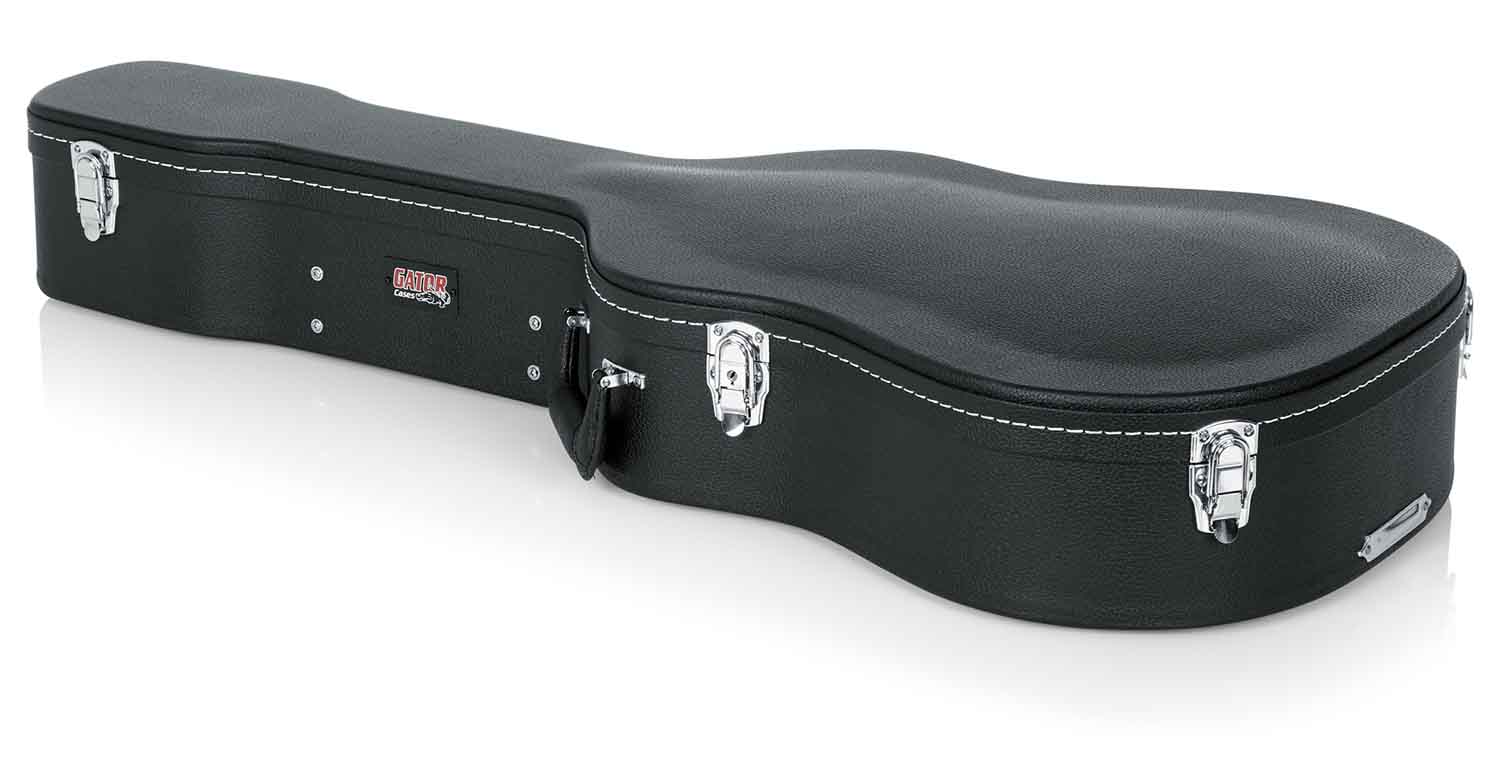 Gator Cases GW-DREAD Deluxe Wood Case for Dreadnought Guitars - Hollywood DJ