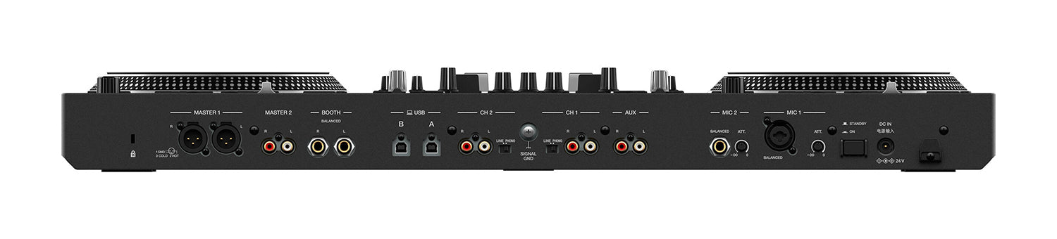 Open Box: Pioneer DDJ-REV7 Scratch Style 2-Channel Professional DJ Controller for Serato DJ Pro - Black - Hollywood DJ