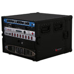 Odyssey FZAR08BL 8U Pro Amp Rack - Black - Hollywood DJ