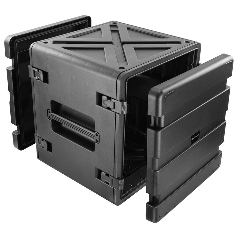 Odyssey VUAR12U Watertight Dust-proof Injection-Molded 12U Rack Case - Vulcan Series - Hollywood DJ
