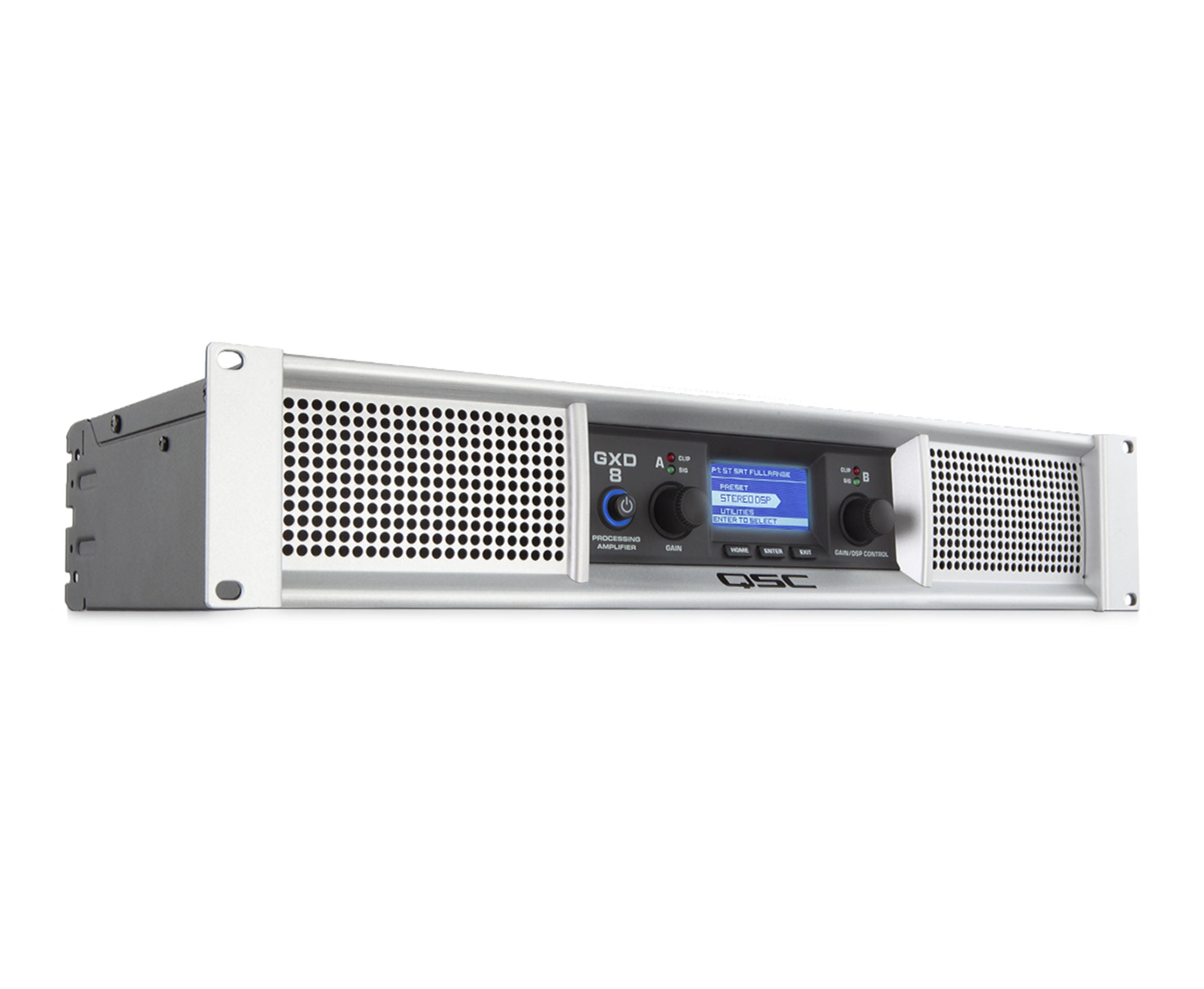 QSC GXD8 Professional Power Amplifier with DSP - Hollywood DJ
