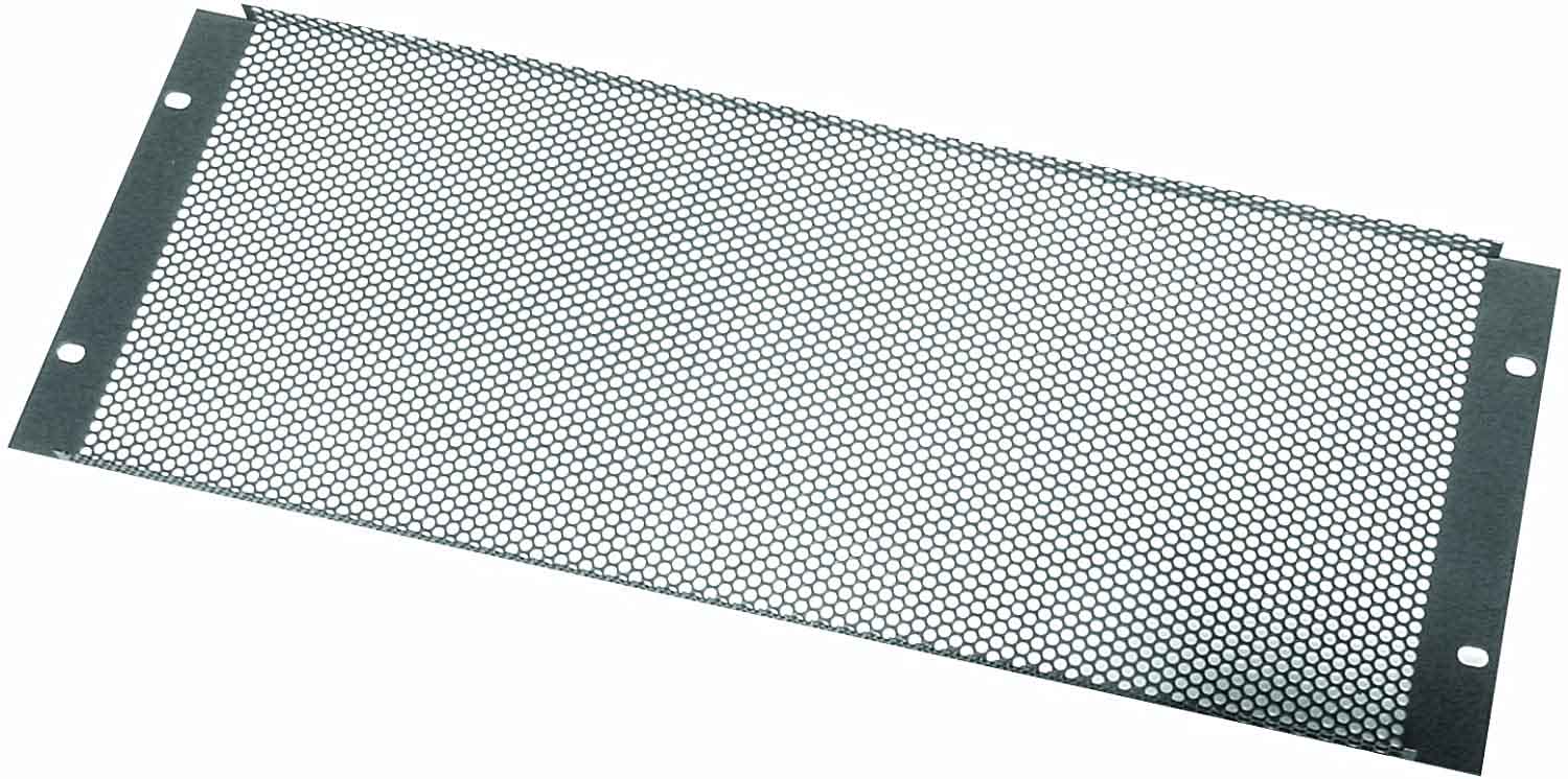 Odyssey ARPVLP4, 19 Inches Rack Mountable Flat Perforated 4U Panel - Hollywood DJ