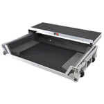 ProX XS-DDJREV7WLT DJ Flight Case for Pioneer DDJ-REV7 DJ Controller with Sliding Laptop Shelf and Wheels - Hollywood DJ