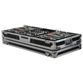 Odyssey FZBM12W 12" Format DJ Mixer and Two Battle Position Turntables Flight Coffin Case - Hollywood DJ