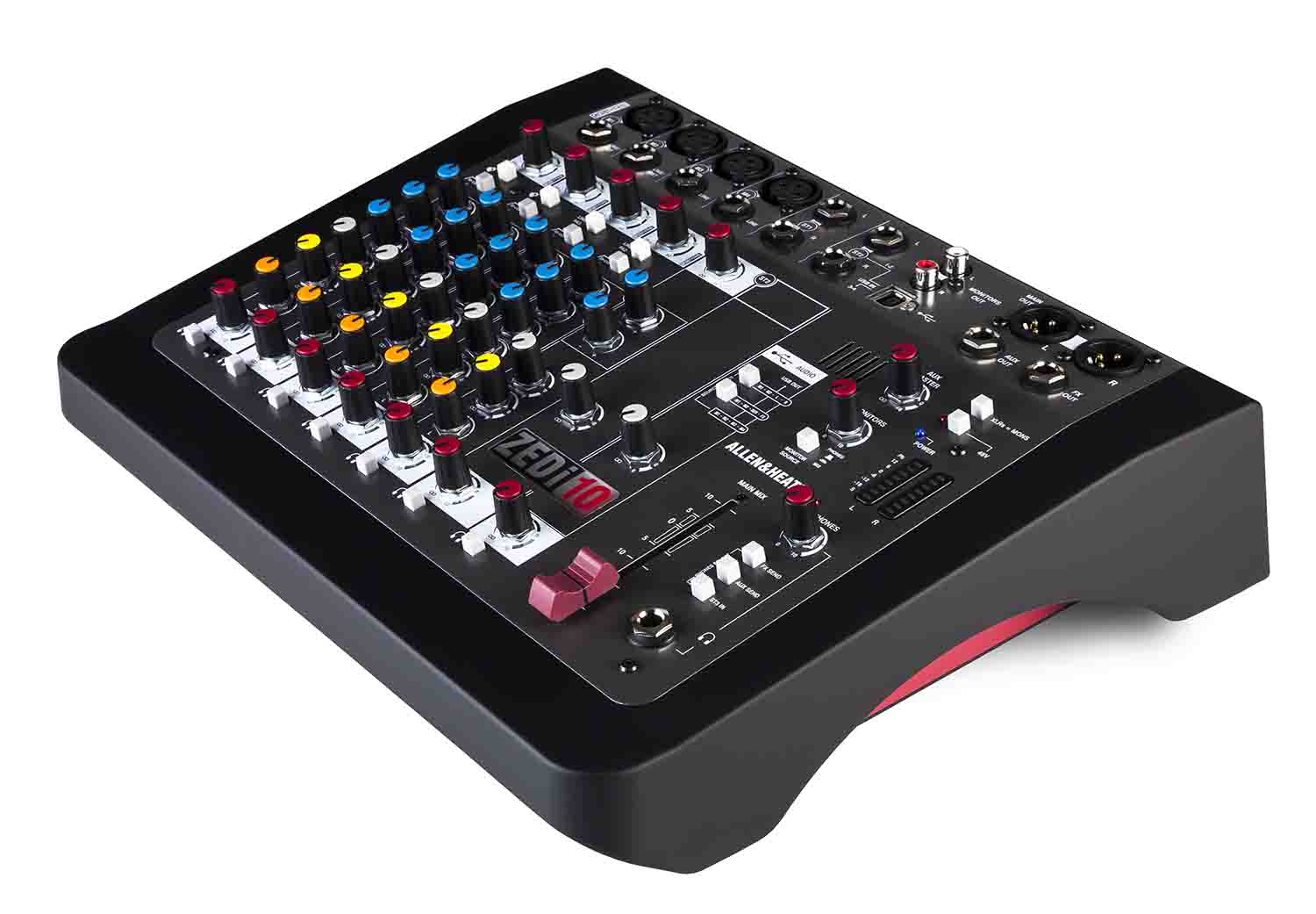 Allen & Heath ZEDi-10 Hybrid Compact Mixer and 4×4 USB Interface - Hollywood DJ