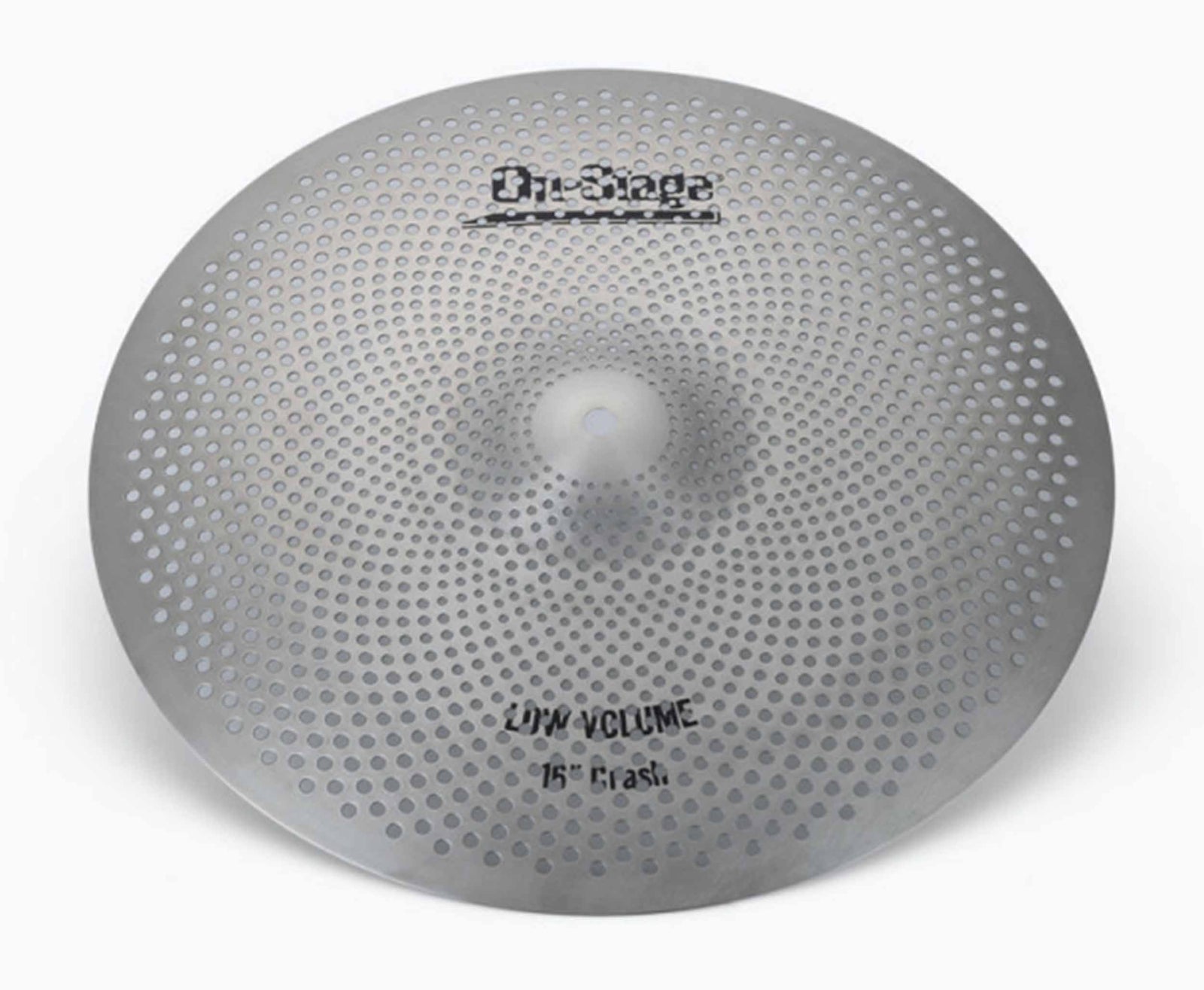 On Stage LVCP5000, Low Volume Cymbals - Polished Silver On-Stage