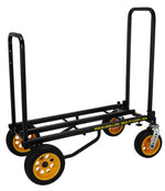 Rock N Roller R18RT Mega Plus 8 in 1 Folding Multicart, 700 lbs. Load Capacity - Black - Hollywood DJ