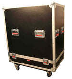 Gator Cases G-TOUR CAB412 ATA Tour case for 412 guitar speaker cabinet with live in design and rear access door - Hollywood DJ
