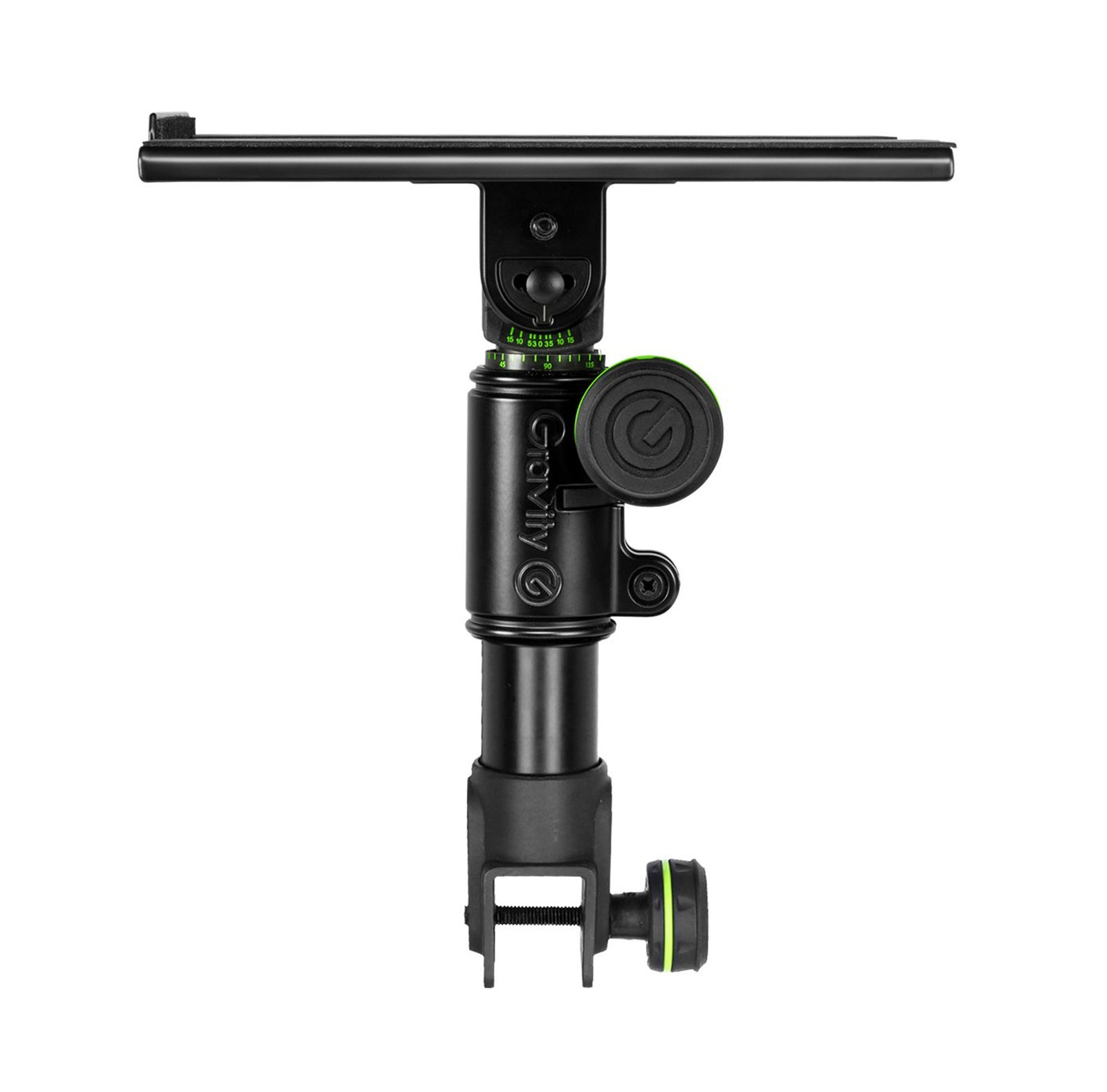 Gravity FT 01 MT B, Flexible Studio-Monitor Tray for DJ Desk - Hollywood DJ