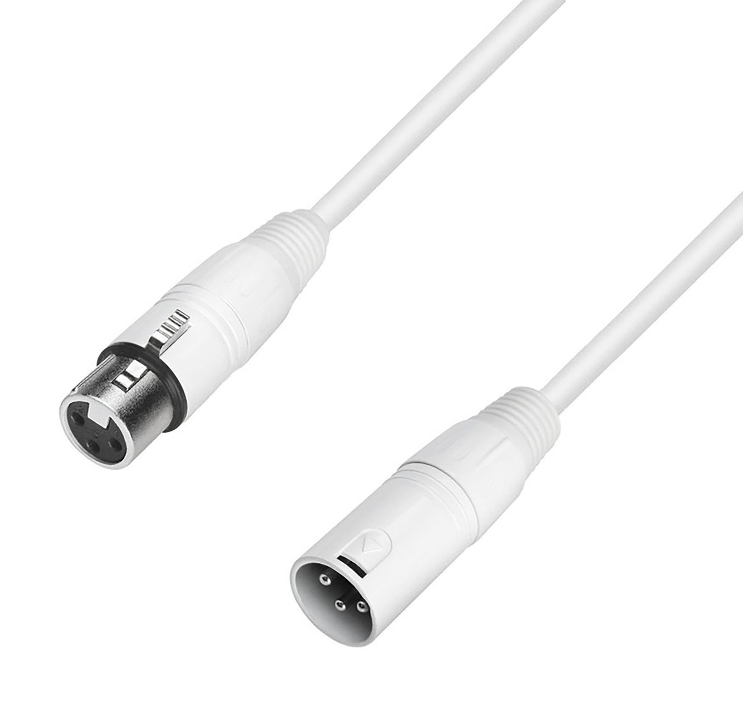Adam Hall Cables 4 STAR MMF 1500 SNOW, Microphone Cable XLR Female to XLR Male - 15 M by Adam Hall