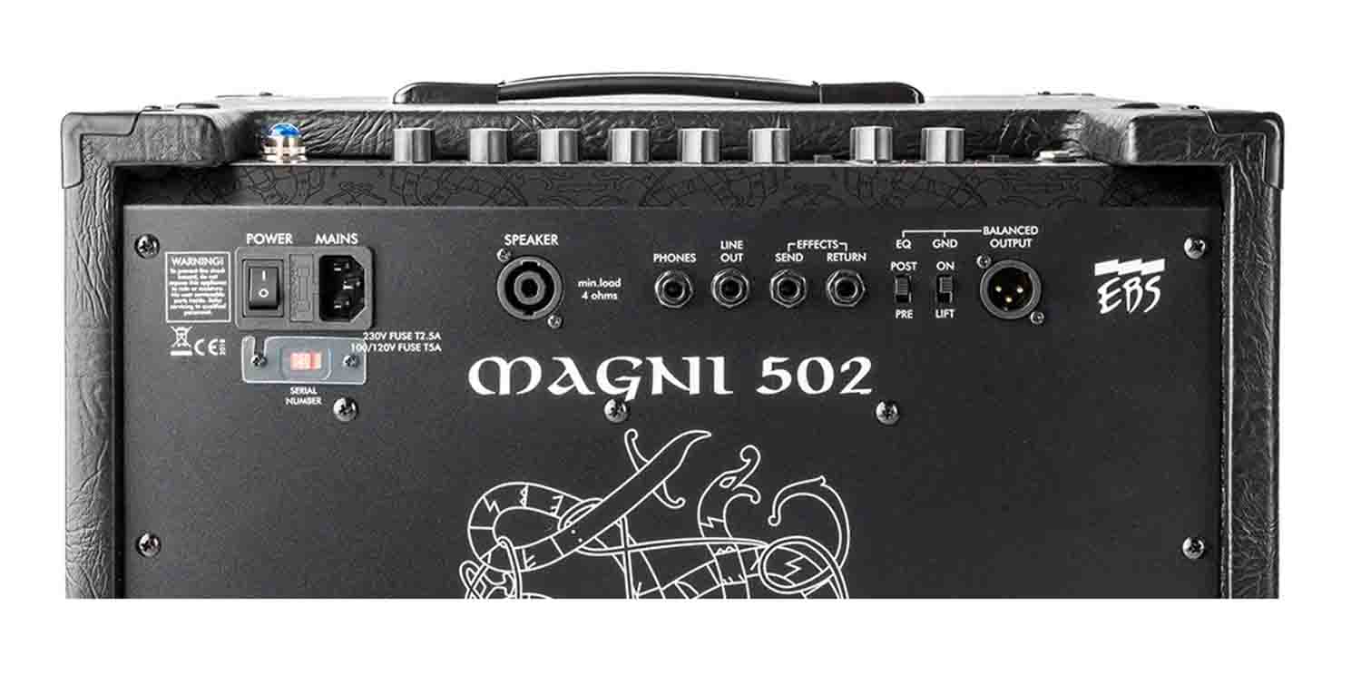 EBS Magni 502/210 Professional Bass Combo Amplifier NEO - Hollywood DJ