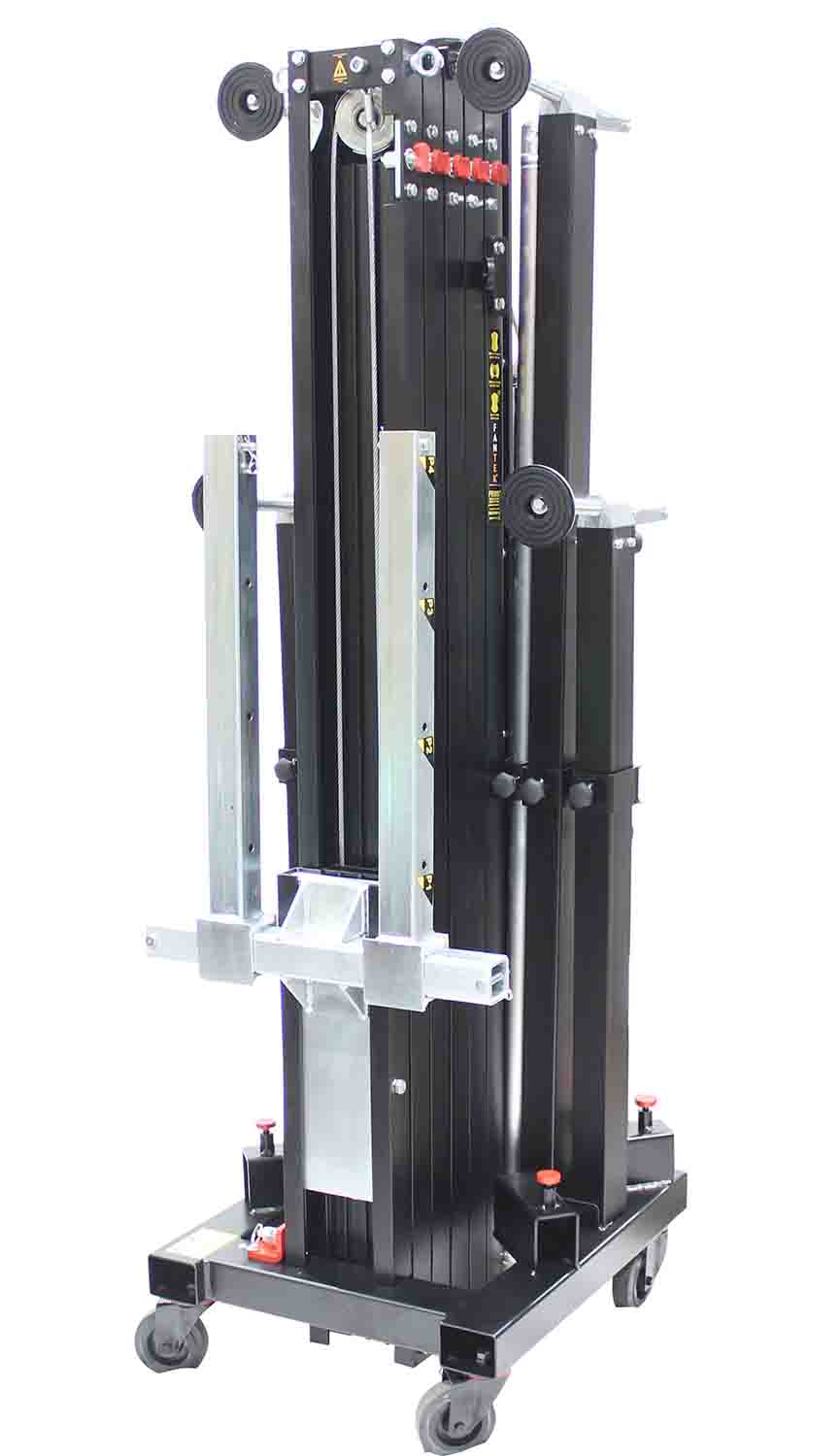 ProX XTF-FT6033 FANTEK Multipurpose Compact Front Loading Lifting Tower - 728 lb - Hollywood DJ