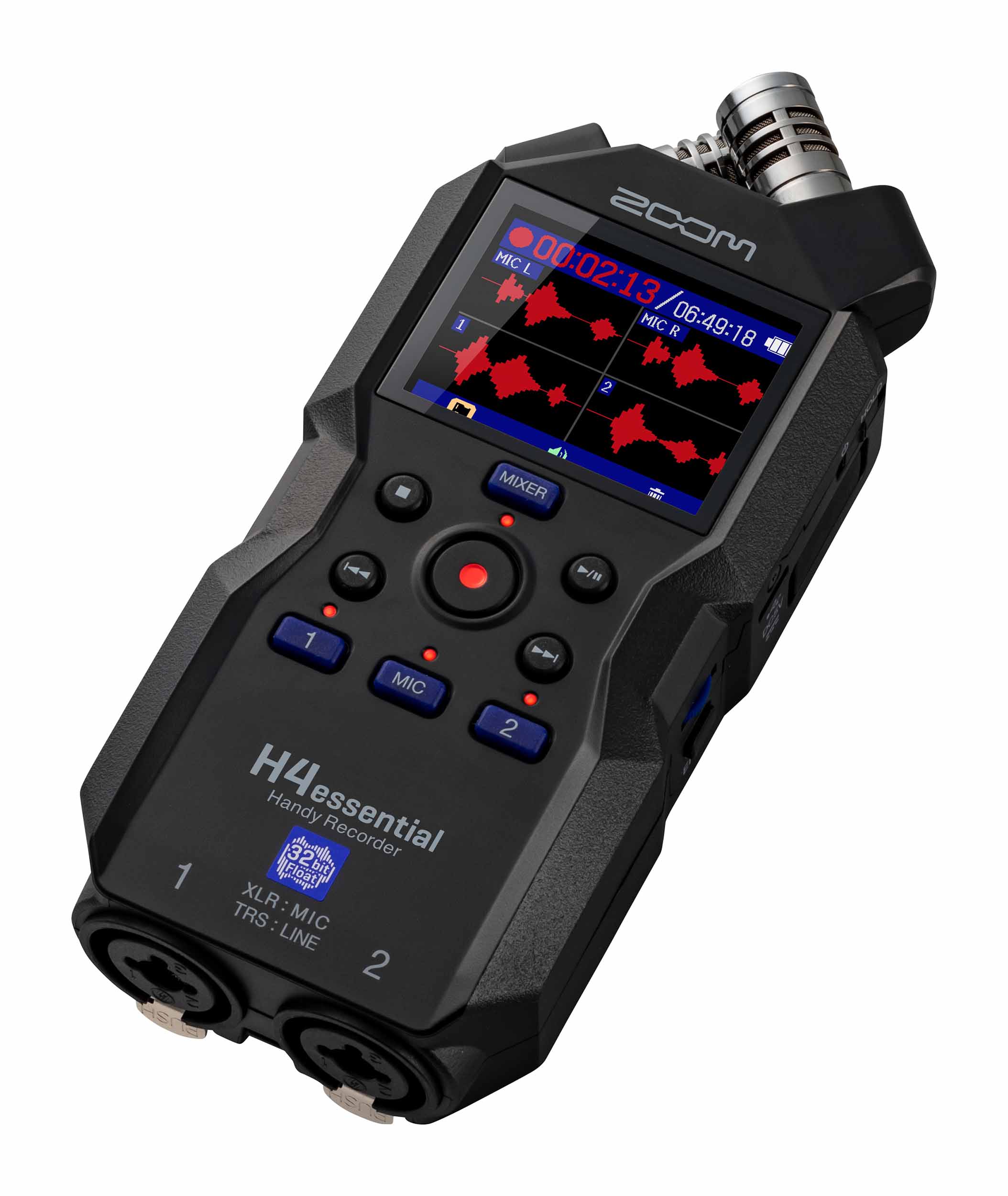 Zoom H4essential 32-Bit Float Handy Portable Digital Recorder Zoom