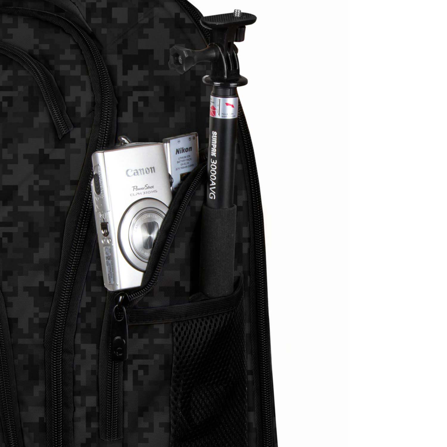 Odyssey BPBACKTRAKXLDCA Backtrak XL DJ Backpack Digital Camouflage - Hollywood DJ