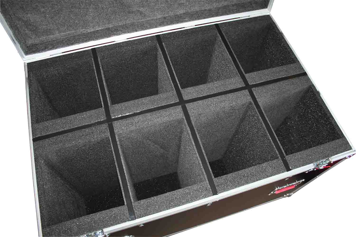 Gator Cases G-TOUR LEKO-S4 Tour Style case for 8 Leko Style Lighting Fixtures - Hollywood DJ
