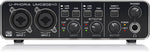 Behringer UMC-202HD, Audiophile 2x2, 24-Bit/192 Khz USB Audio Interface With Midas Mic Preamplifiers - Hollywood DJ