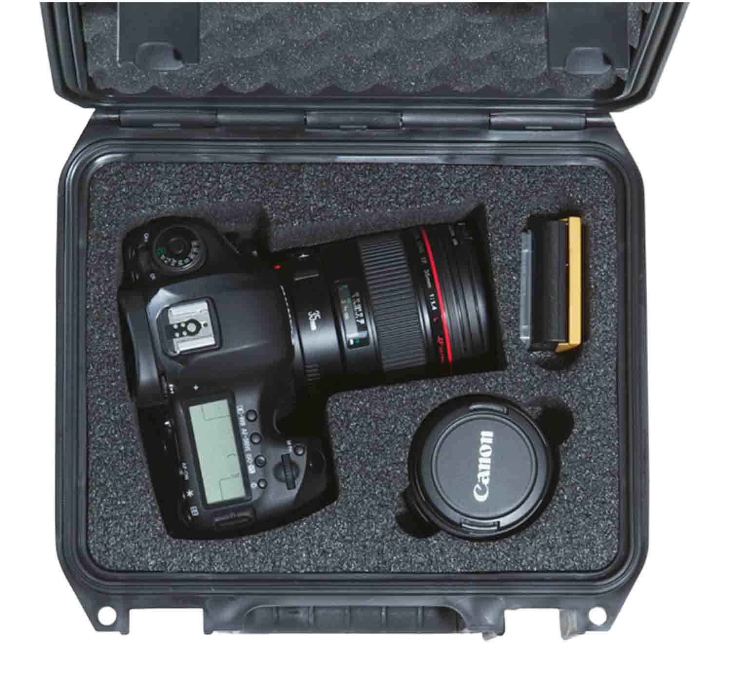 SKB Cases 3i-0907-6SLR Waterproof DSLR Camera Case - Black - Hollywood DJ