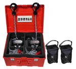 ProX XT-MCH1TX2-30FT Set of 2 1 Ton Manual Chain Hoist with 30 Feet - Hollywood DJ