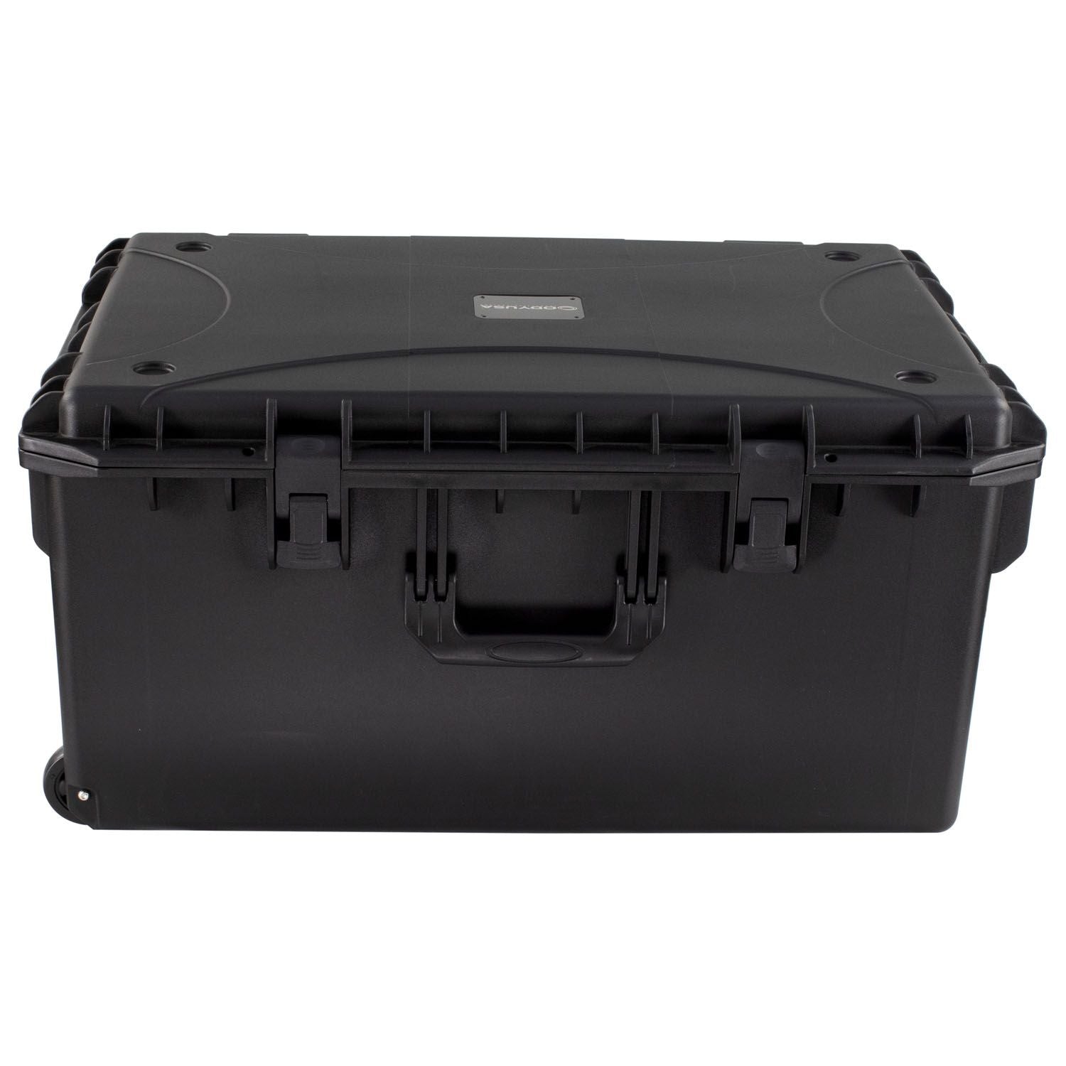 Odyssey VU291813HWNF Empty Bottom Interior Injection-Molded Trolley Utility Case - 29.25″ x 18.5″ x 12.5″ - Hollywood DJ