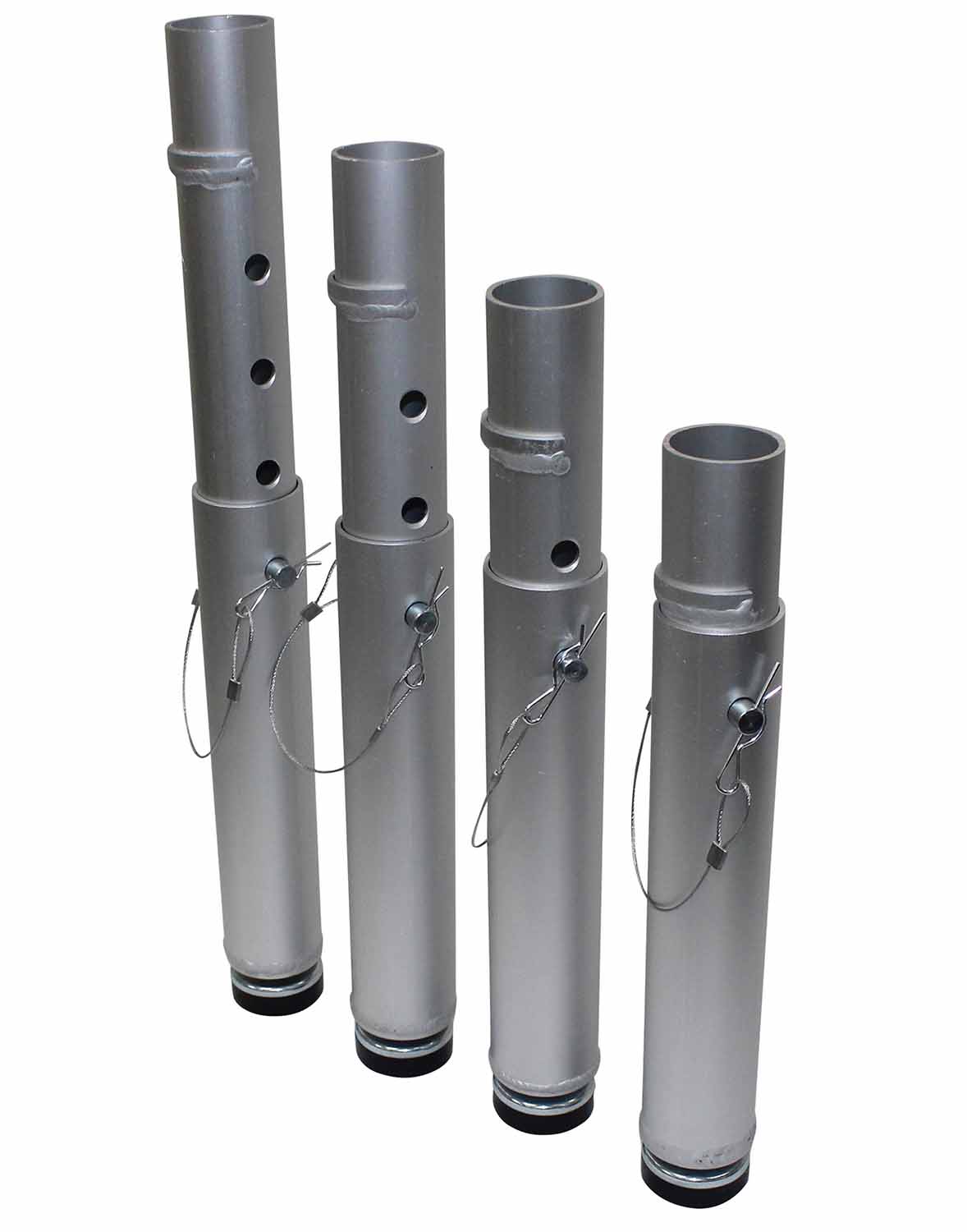 ProX XSQ-12-20 Adjustable Telescoping Stage Leg for StageQ Staging 12 Inch to 20 Inch - 2" Tubing - Hollywood DJ