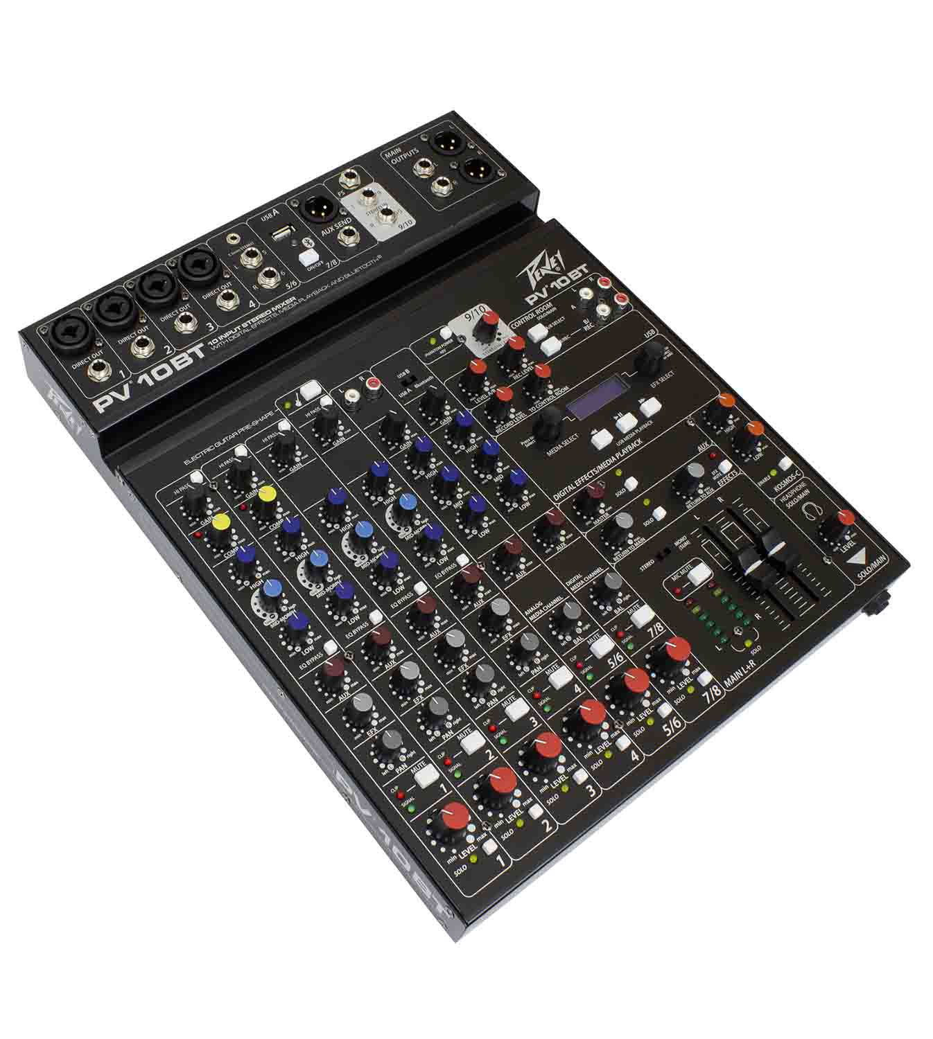 B-Stock: Peavey PV 10 BT, Compact Mixer with Bluetooth - Hollywood DJ