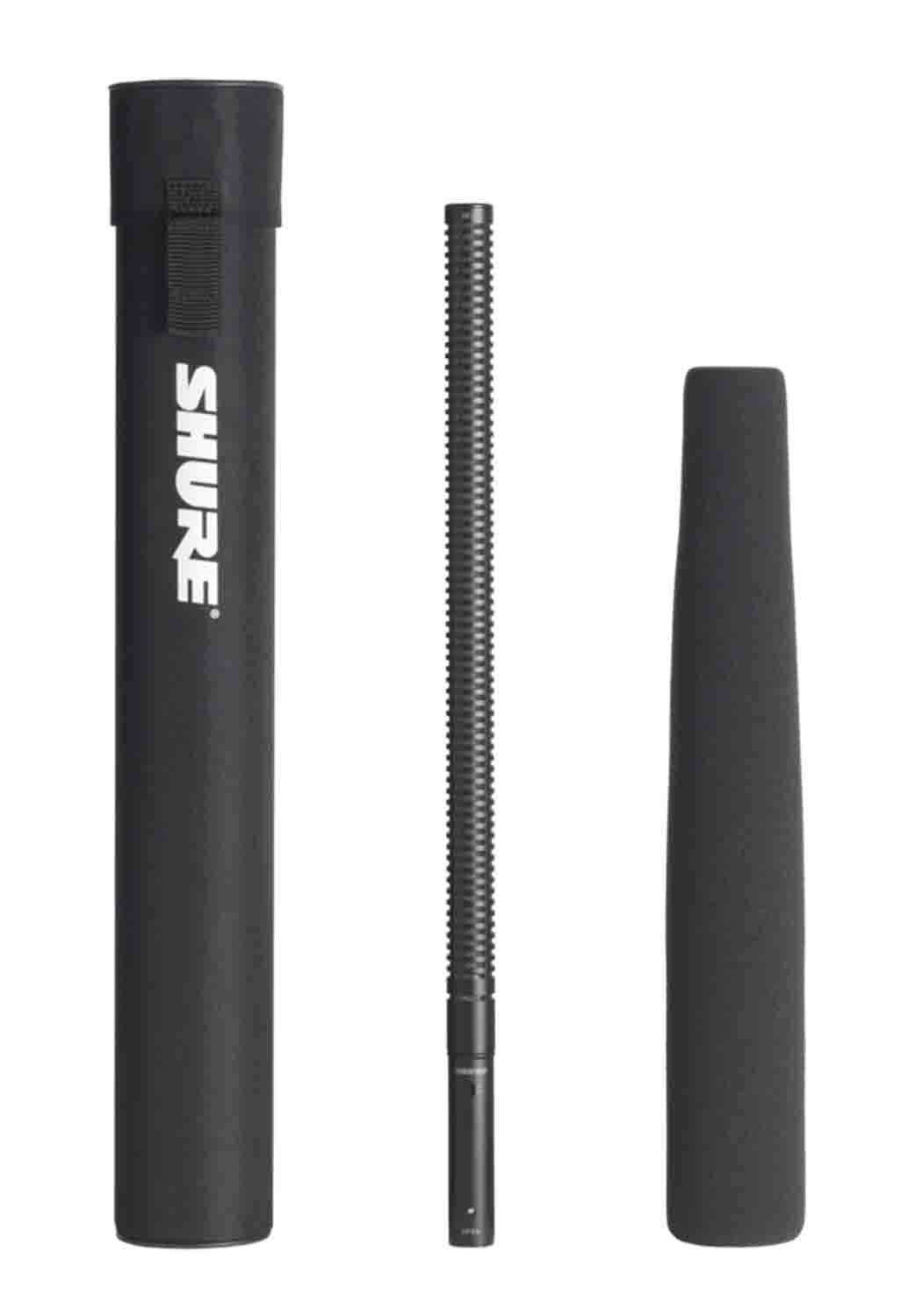 Open Box - Shure VP89M, Switchable Polar Pattern Medium Condenser Shotgun Microphone - Hollywood DJ