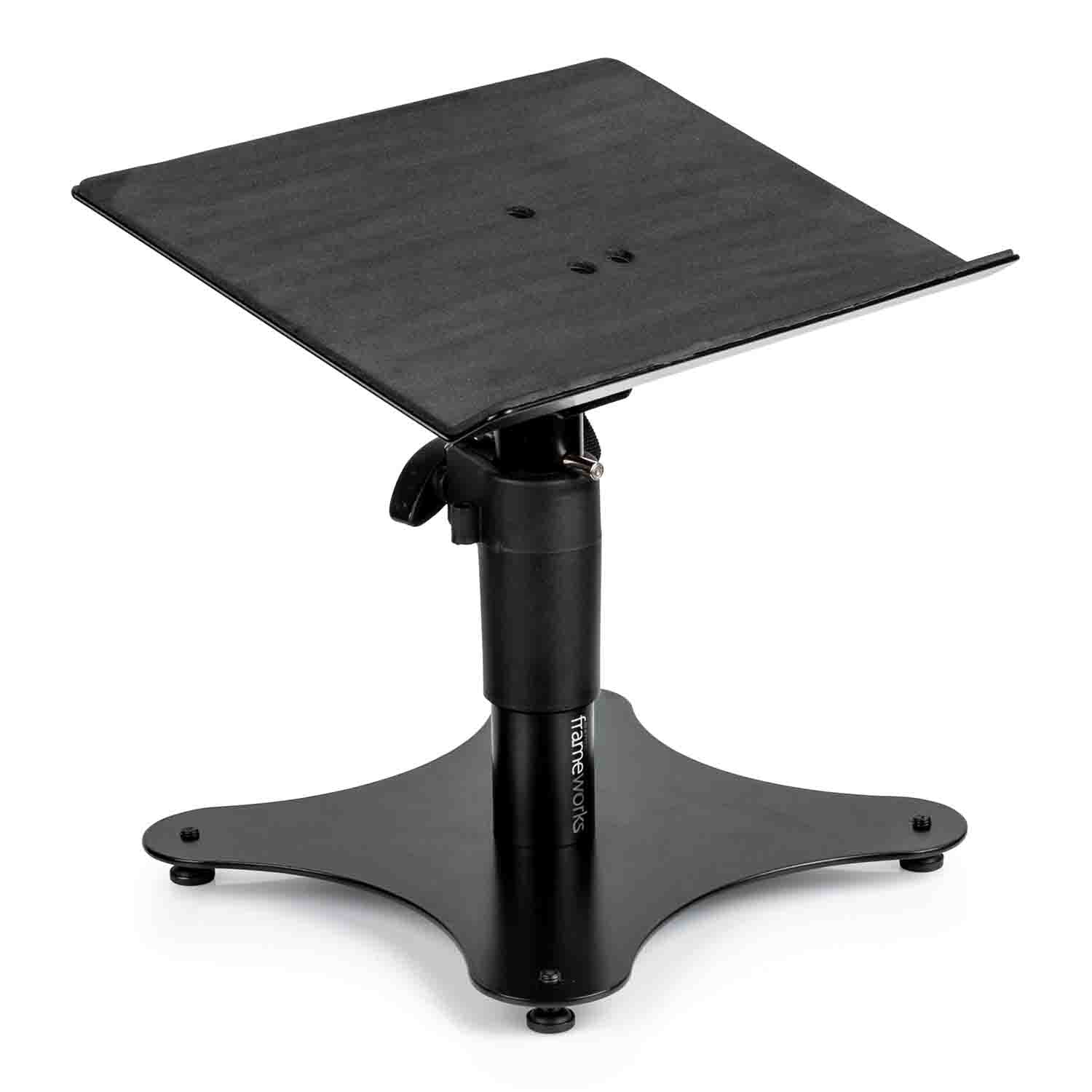 Gator Frameworks GFWLAPTOP2000 Universal Laptop Stand - Desktop Stand with Adjustable Height - Hollywood DJ