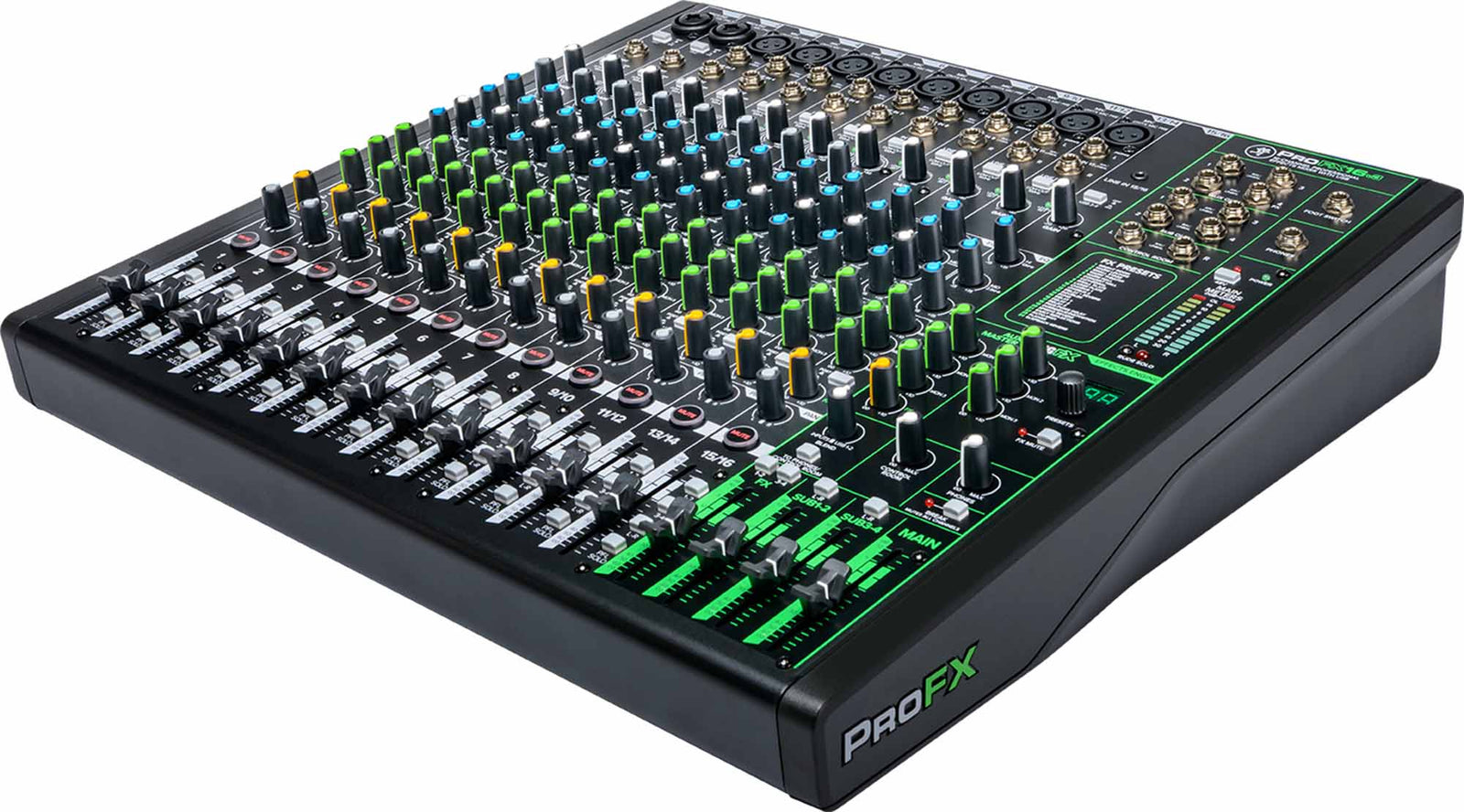 Mackie ProFX16v3 16-Channel Professional Effects Mixer with USB - Hollywood DJ