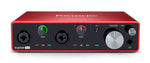 Focusrite Scarlett 4i4 3rd Gen 4x4 USB Audio/MIDI Interface - Hollywood DJ