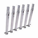 ProX XSQ-2848X6, Set of Six StageQ Platform Telescoping Legs 28-to-48-Inch Height Adjustable Legs Only by ProX Cases