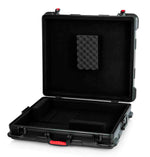 Gator Cases GTSA-MIX222506 Polyethylene DJ Mixer and Equipment Case - 22″x25″x6″ - Hollywood DJ
