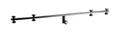 K&M 21393 Crossbar with 4 Screw Fittings - Black - Hollywood DJ