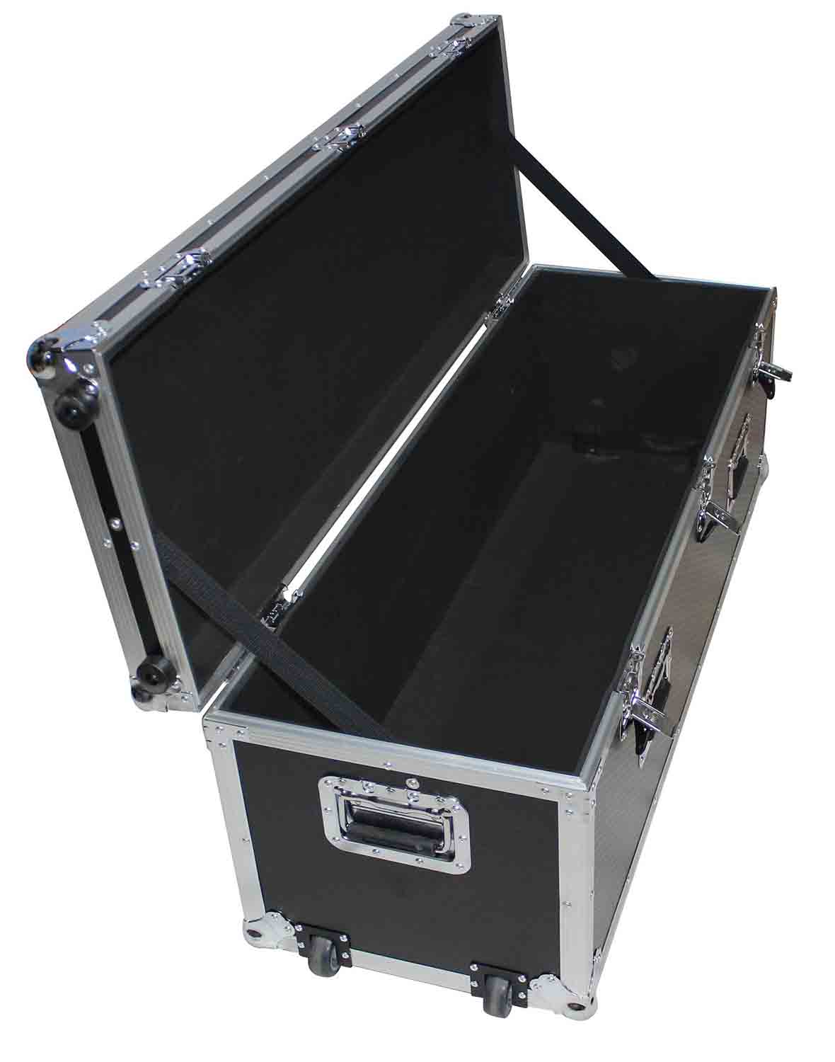 ProX XS-UTL7, 48" Utility Flight Case with 4 Low Profile Wheels - 16"x16"x48" - Hollywood DJ
