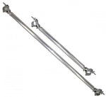 ProX XT-DCS32 Single Truss Tube with Clamp and Hinge on Each End - 32 Inch - Hollywood DJ
