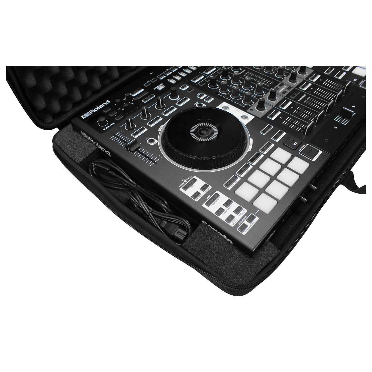 Odyssey BMSLRODJ808 EVA Molded Carrying Bag For Roland DJ-808 DJ Controller - Hollywood DJ