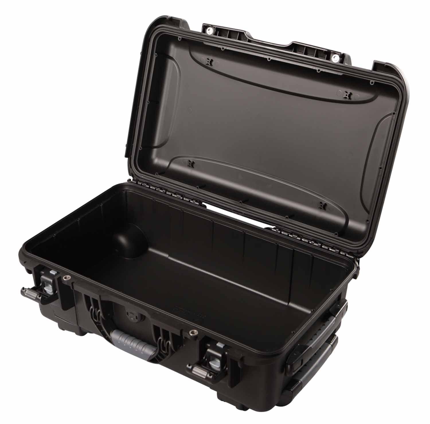 Gator Cases GU-2011-07-WPNF Waterproof Injection Molded Case with Pullout Handle and Inline Wheels - (20.5″X11.3″X7.5″) - Hollywood DJ