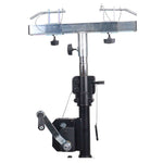 ProX T-LS35C-STAND, Set of (2) 9.5 Ft Crank Stands with T-Bars Supports Triangle Truss Segments for DJ Lighting - Hollywood DJ
