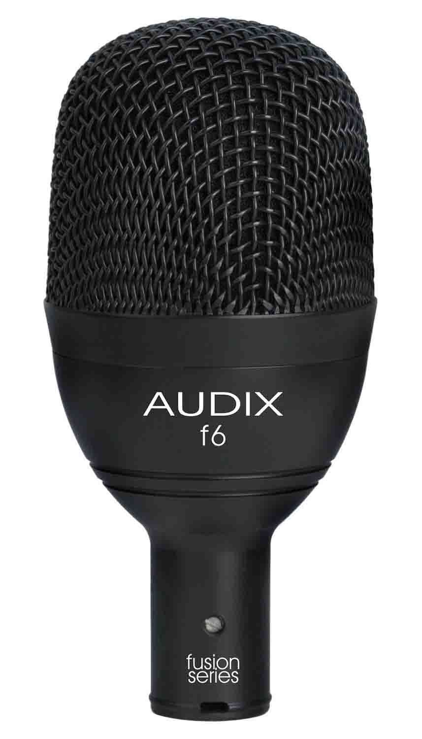 Audix F6 Hypercardioid Dynamic Kick Drum Microphone - Hollywood DJ